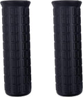 2Pcs Wheelbarrow Rubber Handles Replacement, Anti-slip Handle Grip Covers Weatherproof Handles Non-Slip Round Tubes for Garden Carts(122x30mm Black)