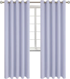 BGment Blackout Curtains - Grommet Thermal Insulated Room Darkening Bedroom and Living Room Curtains, Set of 2 Panels (70 x 84 Inch, Lavander)