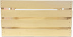 Wilson Large Wooden Pine Crate for Storage and Decoration at Home, Office, Kitchen, Bedroom, and Retail (12.5"x9.625"x17.875") (Set of 12)