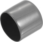 uxcell 20pcs Rubber End Caps 35mm ID Vinyl Cap Cover Screw Protectors Dark Grey