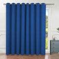 BGment Fashion Sliding Door Curtain 180 X 96 Inches, Wide Thermal Blackout Curtains Room Darkening Room Divider Window Curtain, 1 Panel, Royal Blue, 96 Length X Wide 180