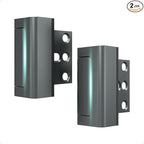 2Pack Home Security Door Reinforcement Lock Childproof, Door Lock for Kid Safety, Door Latch Stopper for Front Door Inside Top of Door, Aluminum Construction Finish