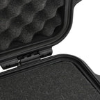 PP Portable Flight Case, Lockable Tool Box for Transportation Travelling, Protective Equipment Case, 11.8"x9.6"x7.9", -290