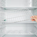 PRETYZOOM Commercial Freezer Divider Wire Shelf Panel 17X12 Inch Iron Mesh Organizer for Refrigerator and Freezer Storage in Retail and Home Use