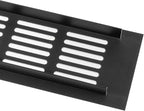 Vent Systems 15.75 x 2.36 (Outer Size) Air Supply Ventilation Grille - Brown Aluminum Rectangle Intake/Exhaust Door Vent Deflector - HVAC for Home Improvement Floor, Wall Duct Cover