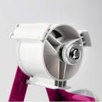 Heavy Duty Metal Frame Tape Gun - 3" Core with Special Ergonomic Handle - Packing Tape Dispenser with Premium Tempered Steel Blade for 2" Tape Rolls