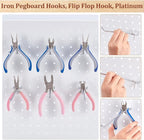 200 Pack Pegboard Shelving Hooks, 8 Inch Stainless Steel Pegboard Hooks Hanging Holders Wall Mount Organize Tools for Garage Office Kitchen Store Craft Organizing, Black