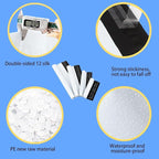 newlng 300pcs 10x13"/250x350mm Poly Mailers Shipping Bags Mailing Bags White Shipping Envelopes Self-sealing Adhesive Waterproof and Tear-Proof Packaging Bags poly bag for Clothing Books Gift