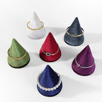 Resilient Velvet Bracelet Display Stand, Cone-Shaped Bangle Storage Holder For Jewelry Store Retail Countertop Organizer Stand (Purple, Resilient Velvet)