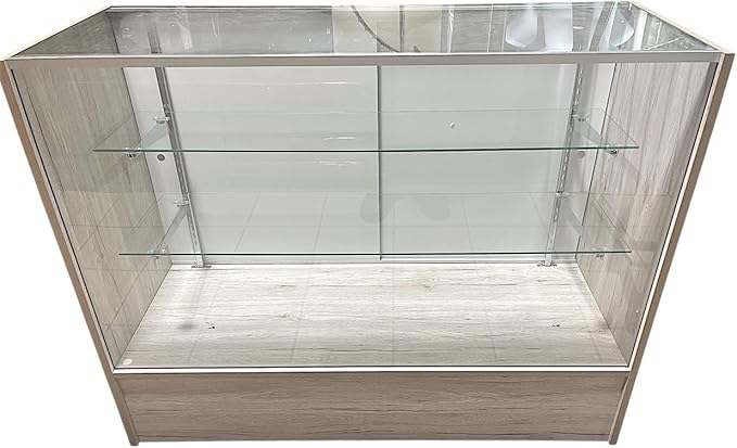 Only Hangers Barnwood Series Display Showcases and Retail Store Checkout Counters (Barnwood Showcase, 6 Feet)