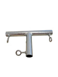 3/4" Canopy Frame Connector Fittings with Eyebolts (Receives 3/4" Diameter Pipe) (3-Way Flat Tee)