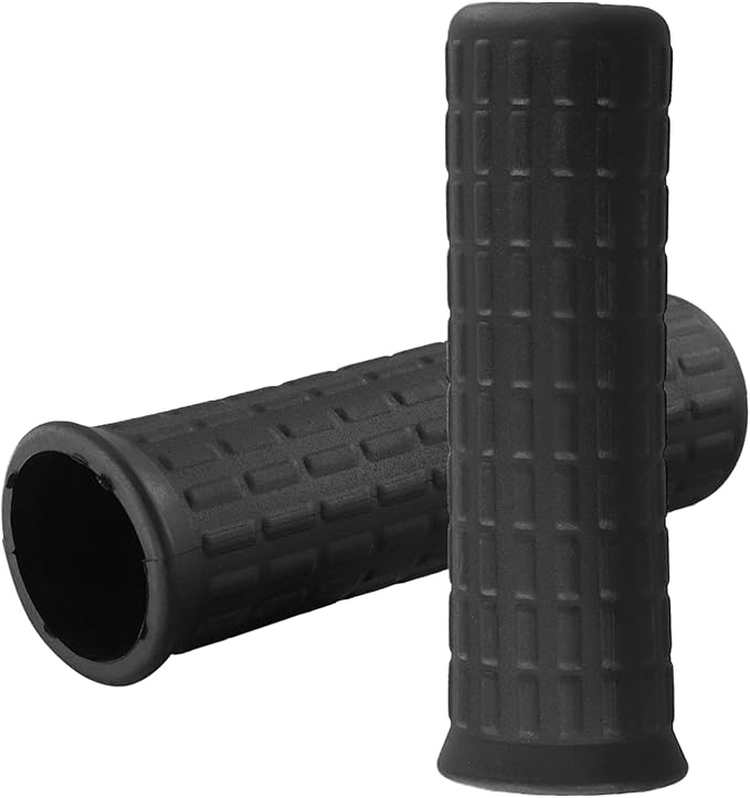 Rubber Handles for Wheelbarrow, 8-42mm Inner Diameter Wheelbarrow Handles Fit Most Wheelbarrows/Garden Cart, Non Slip & Shock Absorbing Handle Grips Replacement(122 x 33mm)