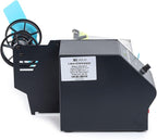U.S. Solid Automatic Label Dispenser for Rolls and Fanfold Labels - Translucent and Opaque - Adjustable Speed - Core Sizes 1", 1.5", 3" - Width 0.2-4.7 in - Length 0.2 in-∞