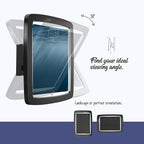 Tablet Wall Mount Lockable Tiltable Anti Theft Security, Compatible with 10.9" iPad 10th, Pro 11" 1 2 3 4, Air 4 5, Air 11", iPad 11"(A16) - BSW102BA