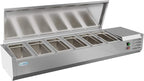 KoolMore SCDC-6P-SSL Commercial-Refrigerator, 59 Inch, Silver, 0 cubic feet