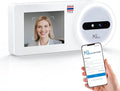 NGTeco Time Clock Cloud-Based, TC5 Face Recognition Time Clocks for Employees Small Business, 2.4G WiFi Remote Control Clock in and Out Machine with Software & iOS/Android App, No Monthly Fee