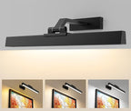 Picture Lights Wall Light 16in CCT Gallery Light | Battery Operated, Timer, Remote Control, Adjustable Brightness, Long Lasting, for Wall, for Paintings, for Living Room, Art, Dartboard, Decor