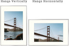 Frametory, 16x24 Metal Picture Frame with Mat for 12x18 Picture & Real Glass, Aluminum Photo Frame Collection (Silver, 2 Pack)