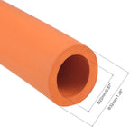 uxcell Foam Tubing for Handle Grip Support, 22mm ID 32mm OD 1m Length Orange