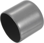 uxcell 20pcs Rubber End Caps 33mm ID Vinyl Cap Cover Screw Protectors Dark Grey