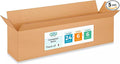 Long Moving & Shipping Boxes 24 x 6 x 6 inches (5-Pack) - Extra Strength 200 lb vs Regular - Corrugated Shipping Boxes for USPS/UPS/FEDEX - Long Moving Box - Box for Packaging by IDL Packaging