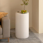 Cylinder Stands for Party,White Paper Display Stand,Reusable,Waterproof and Foldable Cylindrical Pedestal,Suitable for Event Scenes such as Parties and home Decoration,Bearing 660 Pounds