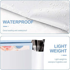 Metronic Poly Mailers 12x15.5 500pcs White Shipping Bags for Clothes Bulk,Self Adhesive Shipping Envelopes for Small Business,Waterproof Mailers Poly Bags for Shipping,Packaging Mailing Bags