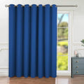 BGment Royal Blue Sliding Door Curtain 84 Inches Long, Wide Room Divider Privacy Curtain for Bedroom, Thermal Curtain Room Darkening for Glass Door, 1 Panel, Each 100 Inch Wide
