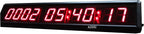 AZOOU 1.8-inch 10 Digits with Red Color LED Timer Countdown/up Wall Mounted Clock with Days Hours Mins Secs