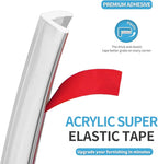 Art3d 20ft Outside Vinyl Corner Trim Peel and Stick for Tile and Wall Edges, Furniture Decoration Stainless Steel