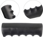 2Pcs Rubber Handle Cover Wheelbarrow Rubber Non-Slip Ergonomic Weatherproof Round Handle Grip Covers For Garden Carts(118 x 30mm)