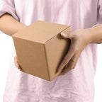 CRUGLA 40 Packs 5x5x5 Shipping Boxes for Small Business, Corrugated Cardboard Boxes Bulk for Shipping Packing Mailing