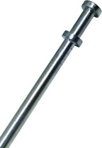 Double Head Tent Stakes - Heavy Duty 1045 Steel Heat-Treated Ground Spikes, Forged Geometric Sharp Tips for Stronger Hold, 0.79”(20mm) Diameter, 4-Pack (24 in)