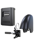 Gate Lock – Secure Keyless Fence Lock and Latch with 2-Way Access – Strong Durable System for Theft Prevention and Home Security, Easy Installation on Wood or Vinyl Gates/Fences (Regular – 1-Pack)