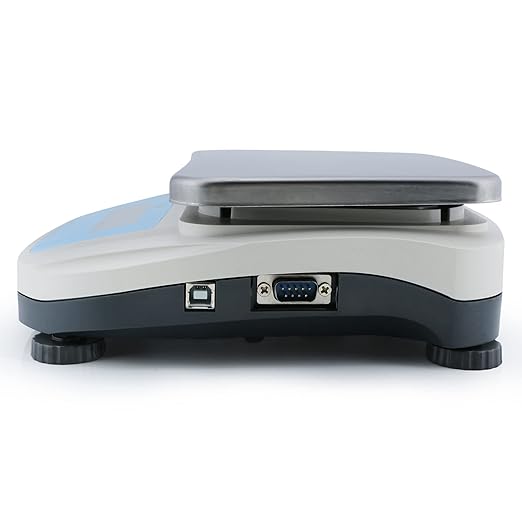 U.S. Solid Precision Lab Scale 5000g x 0.01g Analytical Balance USB RS232 Interface, 19 Measurement Units