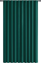 Hiasan Christmas Privacy Room Divider Curtains Patio Sliding Door Curtain Blackout Noise Reduction Panel with Back Tab & Rod Pocket for Glass Door Bedroom Partition(80 x 84 Inches, Hunter Green)