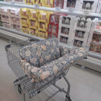 ICOPUCA Shopping Cart Cover for Baby, 2 in 1 cart Cover for Babies N high Chair Cover, Padded Grocery cart Cover for Baby Girl boy, Universal fit