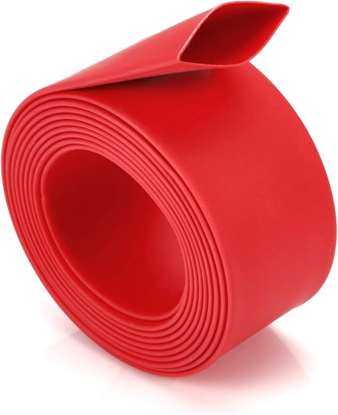 Chanzon 2:1 Ratio 5/8" (16mm) Heat Shrink Tubing 3.3Ft Roll (1M Total Length) Red Polyolefin Sleeving Wrap Shrinking 2 to 1 1pcs