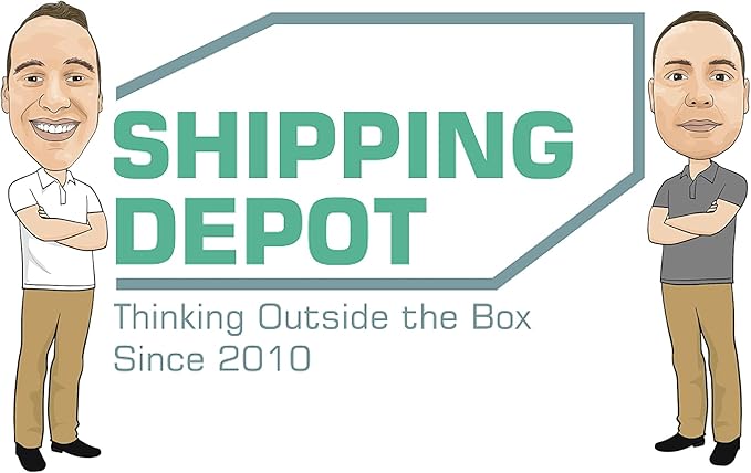 Secure Seal - 15x11x6 Pack of 50 Corrugated Cardboard Packing Shipping Mailing Moving Carton Boxes