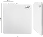 Carstens Records Heavy Duty Vinyl Album Dividers A-Z | 12" Organizers with Tabs | Pack of 26 White | Made in The USA | for Top Browsing