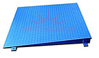 Liberty Industrial 48" x 48” Floor Scale, Accurate Digital Pallet Scales with a Ramp for Warehouse or Shipping Weighing, 10,000 lbs x 1 lb