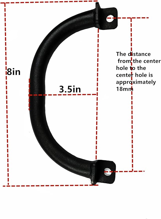 Golf Cart Grab Handle Set of 2 Compatible with for Club Car EZGO Yamaha Golf