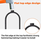 Extra-Large Heavy Rebar Trampoline Wind Stakes with Flat Welded Head,12’’x3’’x0.32’’ Trampoline Stake, Ground Anchor for Securing Trampoline, Tents, Fences, Tarps, Garden Cloth, Hoses (16)