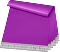 Metronic Poly Mailers 10x13 100 PC, Small Shipping Bags Mailing Envelopes Self Seal, Mailers Poly Bags for Shipping Waterproof and Tear-Proof, Mailing Bag Packaging Bags for Small Business, Purple