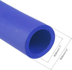 uxcell Foam Tubing for Handle Grip Support, 28mm ID 38mm OD 1m Length Blue