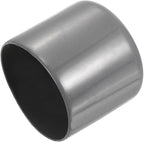uxcell 4pcs Rubber End Caps 46mm ID Vinyl Round End Cap Cover Screw Thread Protectors Dark Grey, 40mm Height