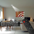 Method Lights Wireless LED Picture Light, Wireless Ceiling Mounted Spotlight for Artwork, Painting, Photo Display, Remote Control, 11 Color Temperature Settings, Dimmer, Timer, Rechargeable Battery