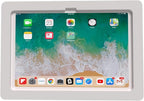 TABcare Anti-Theft Acrylic VESA Enclosure for Apple iPad 10 10.9" 2022, iPad 11" 2025 A16 with Free Wall Mount Kit & 90-Degree Angle USB C Charge Cable (White)
