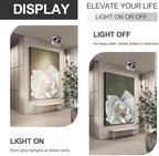 Spot Lights Indoor, Modern Art Display Accent Lights 3000-6000K Selectable, 20W Dual Head LED Spot Lights, CRI 98, 220° Directional, White Ceiling Spotlight for Kitchen, Plant, Living Room