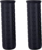 2Pcs Wheelbarrow Handle Covers 12-32mm Rubber Grip Sleeves Non Slip Garden Cart Handles Shock Absorption Black(122 x 30mm)